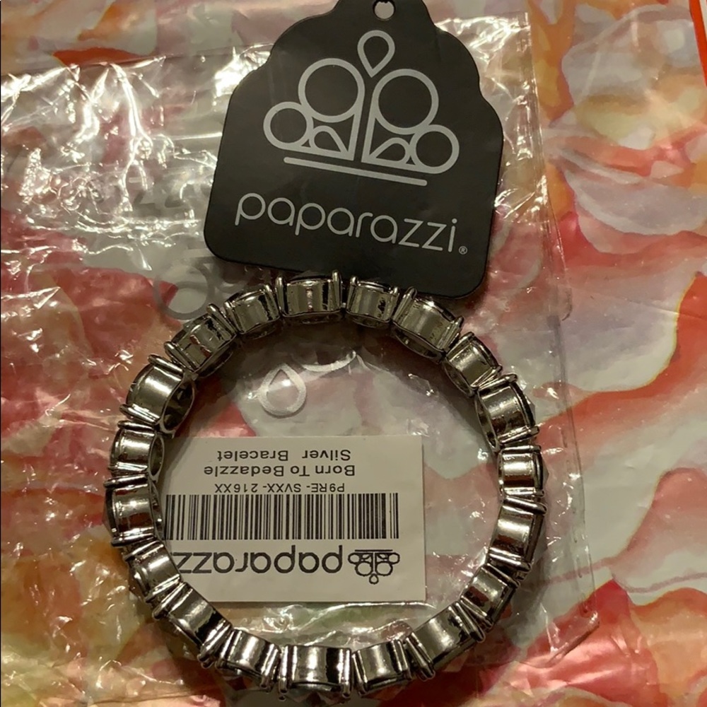 Bling black bracelet